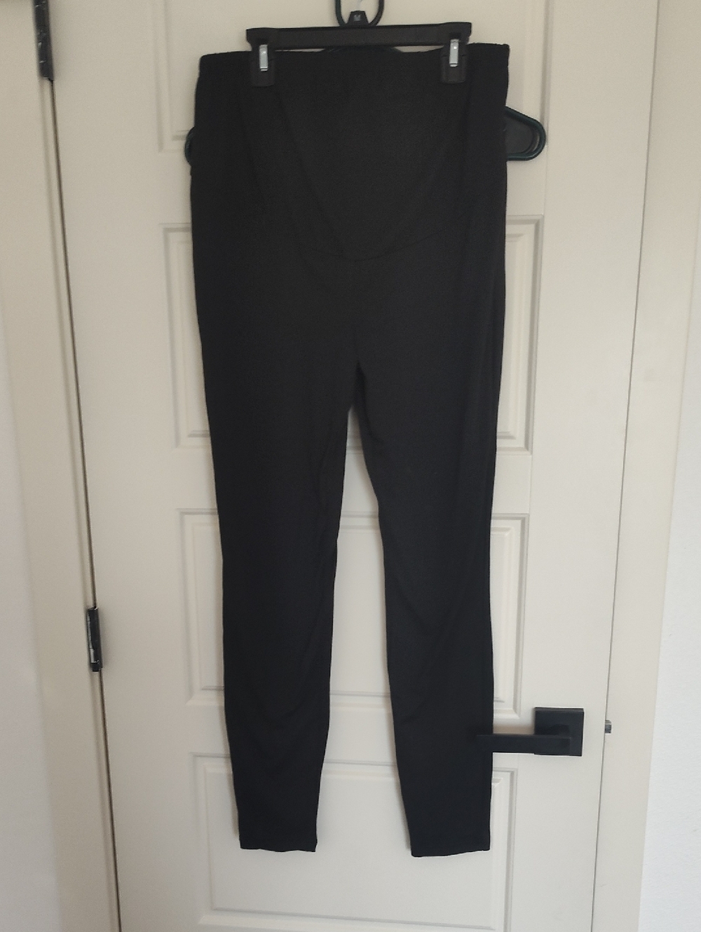SHEIN Black Maternity High-Waist Leggings
